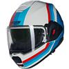 Nolan casco modulare N120-1 Lineo - 347 Bianco Blu Rosso