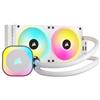 Corsair iCUE Link H100i RGB Bianco CPU Liquid Cooler Intel 1851/1700/1200 AMD AM5/AM4