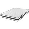 BellaHome Materasso matrimoniale pocket con molle insacchettate 160x190x22 cm