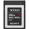 Sony XQD serie G ad alta velocità da 440 MB/s da 240 GB