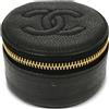 CHANEL Pre-Owned - Pouch porta gioielli CC anni '90-2000 - Donna - pelle caviar - Taglia unica - Nero