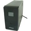 Gembird Gruppo di Continuita Gembird mit LCD Anzeige, AVR, 1200 VA, nero [EG-UPS-0033]