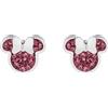 Disney Orecchini Disney Minnie, Acciaio Inossidabile con Zirconi per Bambini e Bambine, Gioielli Disney