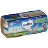 Mellin® Omogeneizzato Salmone e Verdure 2 x 80 g 2x80 Pappa