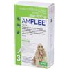 AMFLEE spot-on soluz 3 pipette 1,34 ml 134 mg cani da 10 a 20 Kg pz Pipette monodose