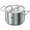 ZWILLING Twin Classic Pentola, Alluminio, Grigio, 24 cm
