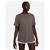 Nike One Relaxed Dri Fit W - T-shirt Training - Donna - Marrone