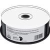 MediaRange CD-R imprimable, surface noire, 52x, 25 pièces en cake box (CD)