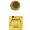 LASAPONARIA La Saponaria | Balsamo solido bio Disciplina - lucidante e anticrespo, Balsamo solido lucidante e anti-crespo per capelli leggeri e puliti a lungo, 40g