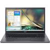 Acer Notebook Acer Aspire 5 A515-57G-72U8 Intel® Core™ i7 i7-1255U Computer portatile 39,6 cm (15.6) Full HD 16 GB DDR4-SDRAM 1 TB SSD NVIDIA GeForce RTX 2050 Wi-Fi 6 (802.11ax) Windows 11 Home Grigio [NX.KNZET.002]