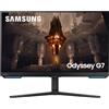 Samsung Monitor Gaming Odyssey G7 (S32BG702), Flat, 32'', 3840x2160 (UHD 4K), HDR 400, IPS, 144Hz, 1ms, FreeSync Premium Pro, HDMI, USB, Dislay Port, Ingresso Audio, WiFi, Bluetooth, Casse, HAS, Pivot