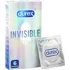 Durex Invisible Ultra Sottili 6 Preservativi (Scad. Fine 05/2025)
