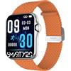 SMARTY2.0 SMARTY 2.0 Orologio intelligente SW028C02, arancione, Moderno