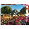 Educa - Puzzle di 1500 pezzi per adulti | Santana, Madeira. Misura: 85 x 60 cm. Include la colla Fix Puzzle. Da 14 anni (19938)