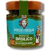 Gocce di Sicilia Pesto di Basilico alla Siciliana - 190 gr - Pesti per pasta