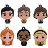 Hallmark The Office - Set di 6 decorazioni natalizie in miniatura, in plastica