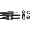 Stagg SYC3/MPS2P E Splitter-cavo Mini-Stereo (3 m)