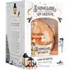 Snow Globe Gin Liqueur Spiced Orange & Gingerbread con Lampada a LED 70 cl