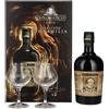 Diplomatico Branding Rum Diplomatico Seleccion de Familia 0.70 cl + 2 bicchieri