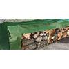 WERKA PRO Telo Multifunzione Nero e Verde 240 g/m2 1,5 x 6 m
