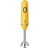 COMFEE' COMFEE Frullatore a Immersione Multifunzione 4 in 1, Minipimer con 4 Lame in Acciaio Inossidabile,Mixer 400 W, con Frusta, Tritatutto da 500 ml e Misurino da 600 ml, Senza BPA,Giallo,MJ-BH30W103