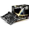 ASRock AM3+ 970M Pro3 Scheda Madre AMD, M-ATX, 4xD3, USB 3, SATA 3, Nero