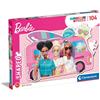 Clementoni Supercolor Puzzle Sagomato Barbie 104 pezzi