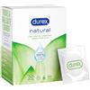 DUREX NATURALS Preservativi con Lubrificante Naturale, Conf. da 30 Profilattici