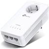 TP-Link TL-WPA8631P adattatore di rete PowerLine 300 Mbit/s Collegamento ethernet LAN Wi-Fi Bianco 1 pz