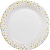 Talking Tables Eleganti piatti di carta usa e getta, perfetti per compleanni, matrimoni, barbecue, picnic. Stoviglie convenienti! Elegante e conveniente: 23 cm, confezione da 10