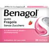 RECKITT BENCKISER H.(IT.) SpA Benagol 24 Pastiglie Fragola senza zucchero antisettico per bocca e gola