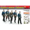 Miniart Kit modello in plastica per truppe navali sovietiche in scala 1:35