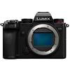 Panasonic Lumix DC-S5E-K Fotocamera Full Frame Mirrorless, Sensore CMOS Full Frame 24.2MP ISO Dual Native, Dual Image Stabilizer 5 Assi, Video 10bit 60/50p, Mirino LVF OLED, Nero