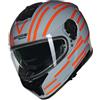 Nolan Casco Moto Integrale Nolan N80-8 VELOCE 349 Grigio Arancio