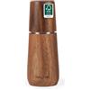 Salter Macinasale e Macinapepe in Legno Acacia FSC® - Macinaspezie Manuale con Meccanismo in Ceramica Regolabile, Grinder per Sale Grosso, Pepe e Spezie