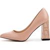 Rio Fiore Décolleté, Scarpe con 7 cm Tacco, Rosa, Similpelle, Tacco Largo, D389-9845-2 (Pink, 40 EU)