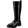 Geox D Iridea D04HRC054, Stivali Donna, Black, 38 EU