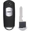 onetop1 2 bottoni Smart Remote Key Shell Case Fob custodia chiave a guscio auto ricambio telecomando Alloggiamento chiave Fit For Mazda 3 5 6 CX-5 CX-7 CX-9 MX-5 Miata RX-8 2006-2018