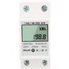 Tyenaza Contatore Energia Elettrica, Misuratore Consumo Elettrico Digitale, Schermo LCD Misuratore di Energia Elettronico su Guida DIN, 230V 5 (80) A 50Hz 1 Fase