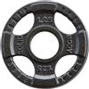 Body-Solid Disco olimpico in ferro 4 impugnature Body-Solid nero - 1.25kg