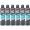 MENDOSA Dove Men+Care, Deodorante Spray Clean Comfort, 250 ml, Confezione da 6