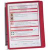 Durable Leggio da parete DURABLE VARIO WALL 5 pannelli A4 metallo/polipropilene rosso 555103