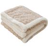 Ergocar Coperta Sherpa, Coperta Pile Doppio Strato Vello, Coperta in Pile di Flanella, Coperta da Divano in Pile Caldo Morbida, per Letto, Divano e Sedie, Facile da Curare