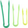 Joyzan Pinze da Cucina, Pinza in Plastica Per Buffet E Servire con Anti Graffiano Punte Anti Scivolo Clip Pane Per Barbecue Cottura Servizio Bistecca Hamburger Pasta Dessert Antiaderenti Resistenti al Calore