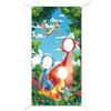 WADORN Banner di Dinosauro con Sfondo di Facce Buffe Da 180x90cm, Sfondo per Foto di Dinosauri Sfondo per Fotografia A Tema Dino per Forniture di Giochi per Feste di Compleanno di Safari