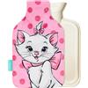 Disney Stitch Borsa Acqua Calda & Copertura Pile, Bottiglia Acqua Calda - Regalo Donna (Marie_1700 ML)