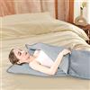 Futchoy Coperta per sauna a infrarossi a 2 zone, con regolazione della temperatura, portatile, con timer, Detox Beauty Relax, Saloni di bellezza, Spa