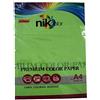 Aurora Store.it RISMA CARTA COLORATA 100 FOGLI A4 VERDE FORTE 80 GR 210x297 MM INKSET LASER STAMPA