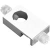 DONGKER Supporto per Tubo per Acquario,0,47/0,63 Morsetto Fissaggio per Acquari in Lega di Alluminio Clip per Tubi per Serbatoio Pesce (Spessore Inferiore a 0,5)