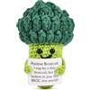 Aolso Mini Bambola Lavorata a Maglia, Piccola Bambola Lavorata a Maglia in Lana di Piccolo Broccoli, Broccoli Intrecciati, Ufficio Decorazione, Peluche Bambola per Regali di Compleanno